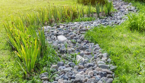 River Rock Garden Installation in Niagara Falls