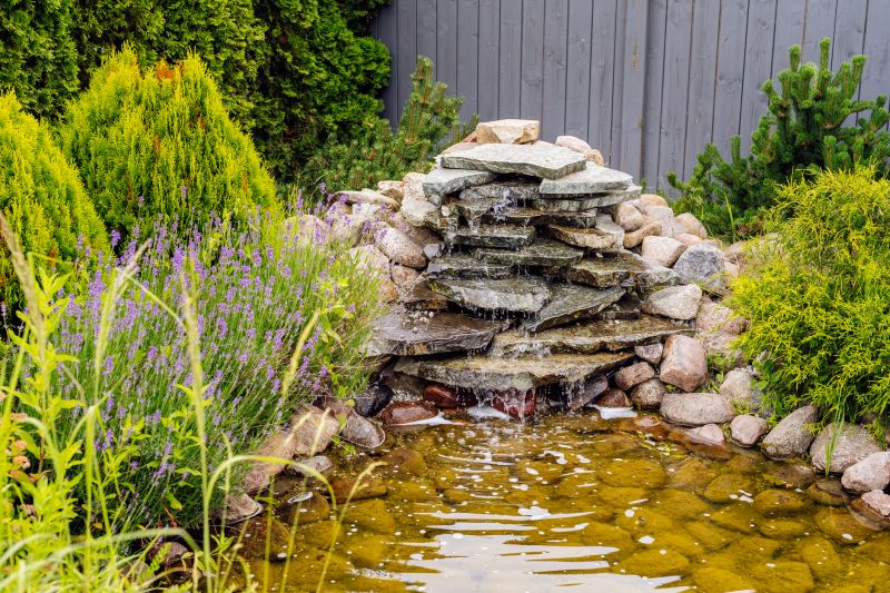 Garden Waterfall Installation